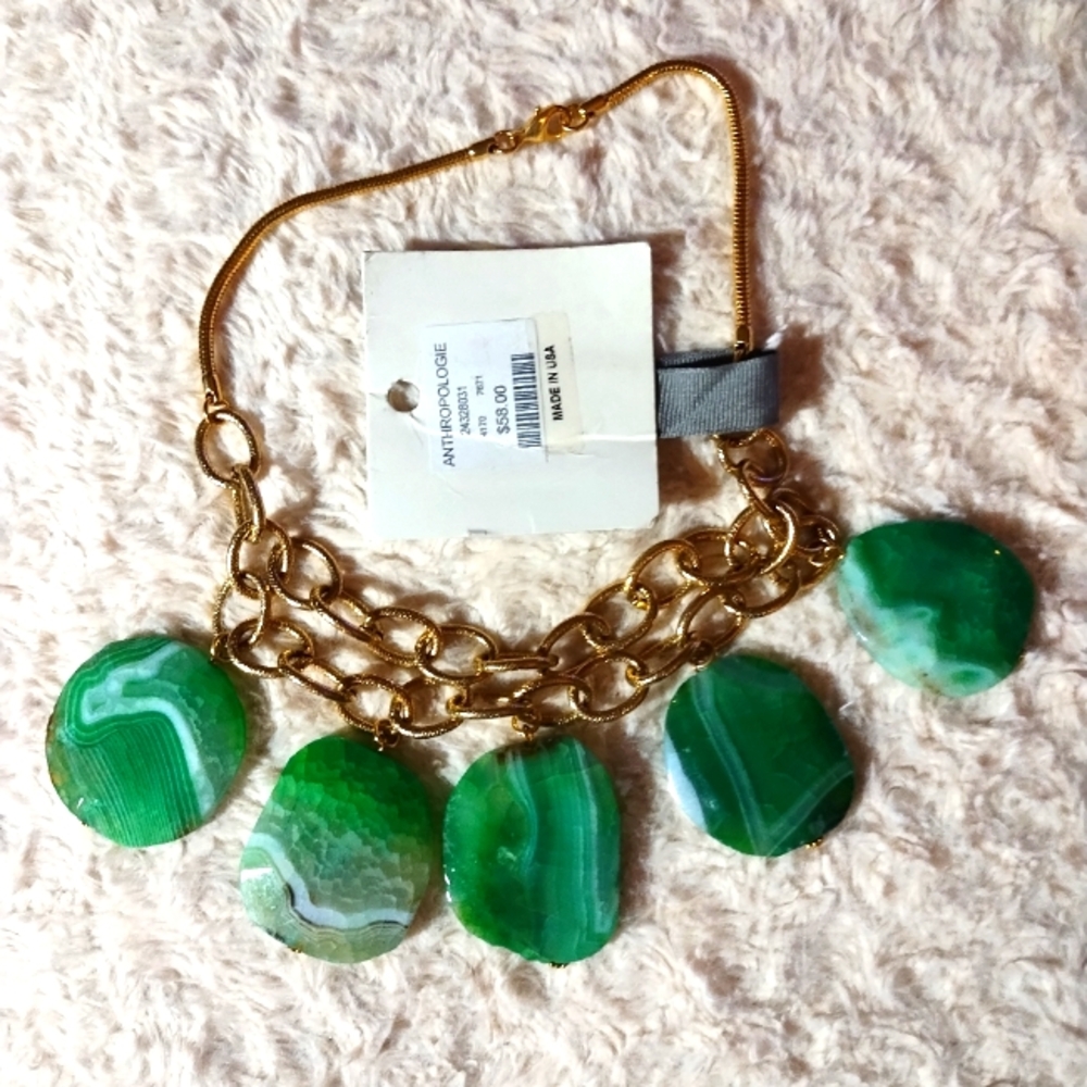 Sigrid Olsen for Anthropologie Agate Necklace